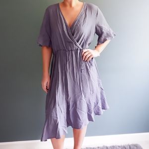 Target Mossimo periwinkle blue dress xl NWT